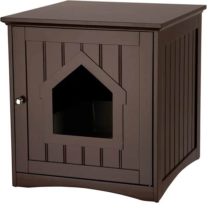 TRIXIE Wodden Cat Home and Litter Box Enclosure