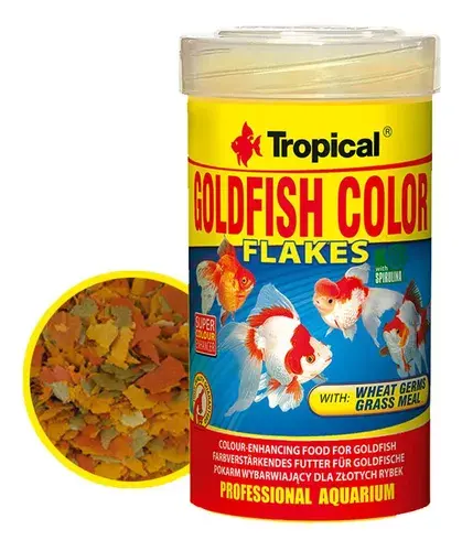 Tropical Goldfish Color Flakes 50g/250ml