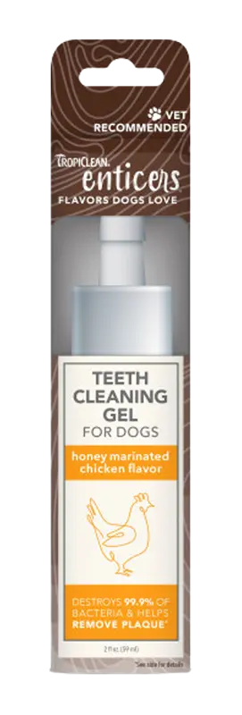 Tropiclean Gel Dientes Para Perro Pollo 2 Oz