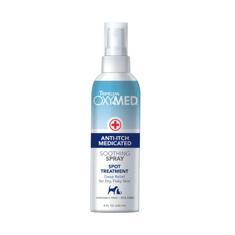 TropiClean Oxymed piel perros y gatos x 236 ml
