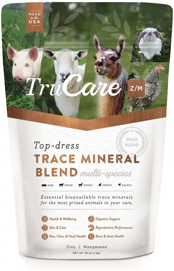 trucare Z/M parte superior-dress Trace mezcla de minerales para multi-species