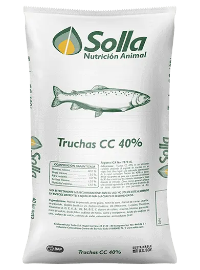 TRUCHA 40% FINALIZACION X 40KG SOLLA