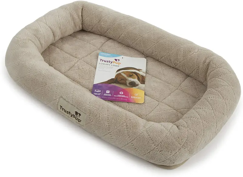 trustypup 65078 – 99975 – 004 interior de lujo bolstered Crate Mat, pequeño
