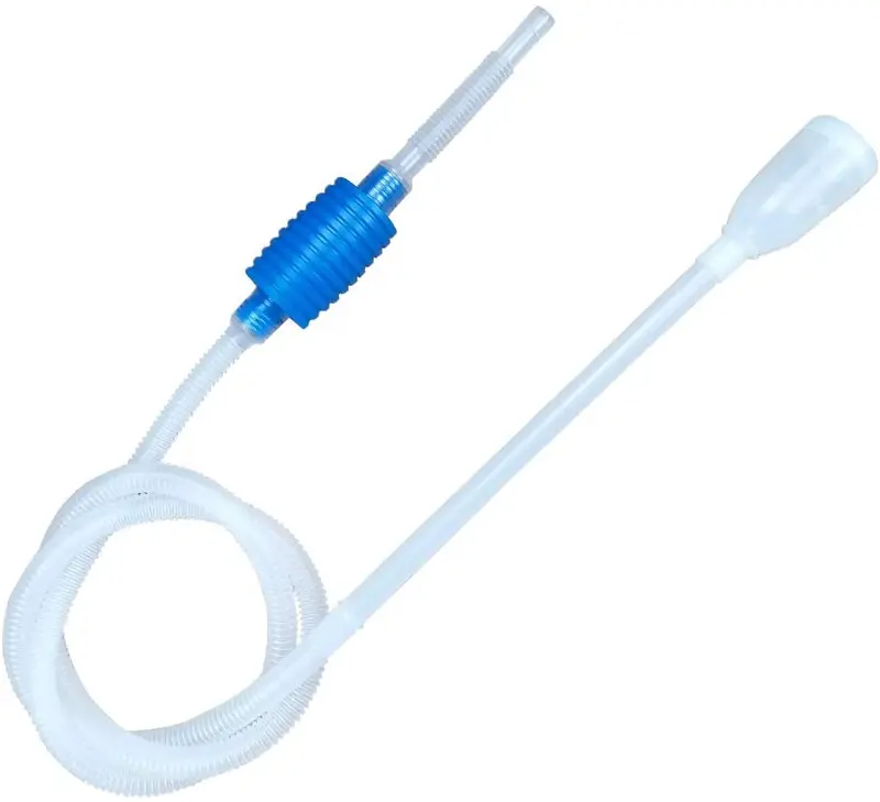 U-BCOO Limpiador de grava de acuario, tanque de peces, sifón manual cambiador de agua, filtro de tanque de peces, perfecto para limpiar y cambiar el agua en el tanque