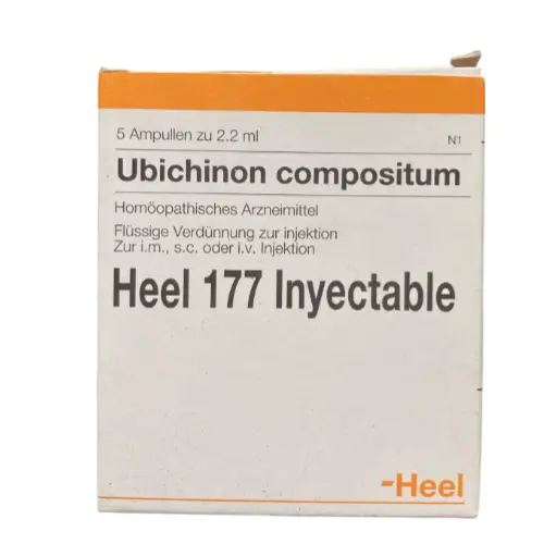 UBICHINON COMPOSITUM HEEL X2 ML PRECIO X UNIDAD