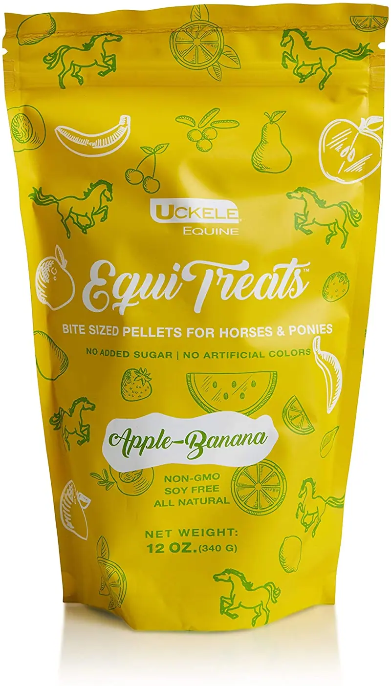 Uckele Equi Treats, for Horses, Apple Banana, 12 Ounce Bag