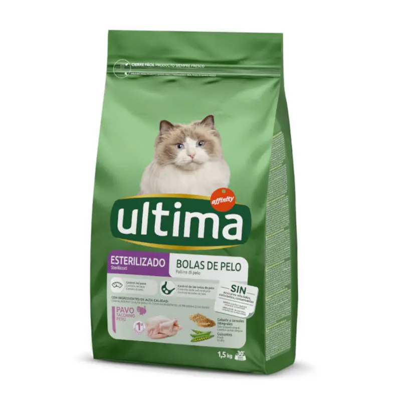 ULTIMA GATOS ESTERI/BOLAS 1.5KG HJ