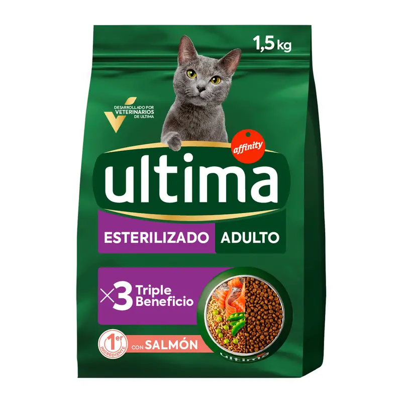 ULTIMA GS ESTERILIZADO SALMON 1.5KG HJ