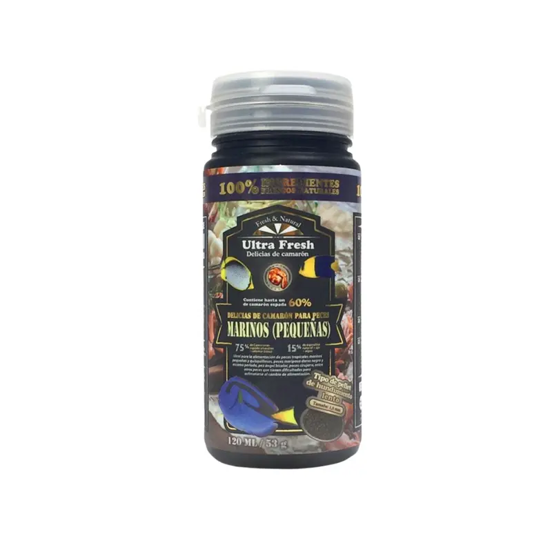 Ultra Fresh Delicias De Camaron P/Peces Marinos Peq 450 G