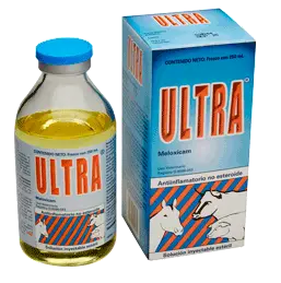 Ultra Meloxicam 2% inyectable 250 ml.