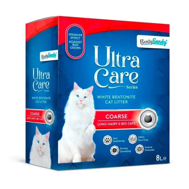 ULTRACARE Bentonita Blanca Grano Gruso 8 L