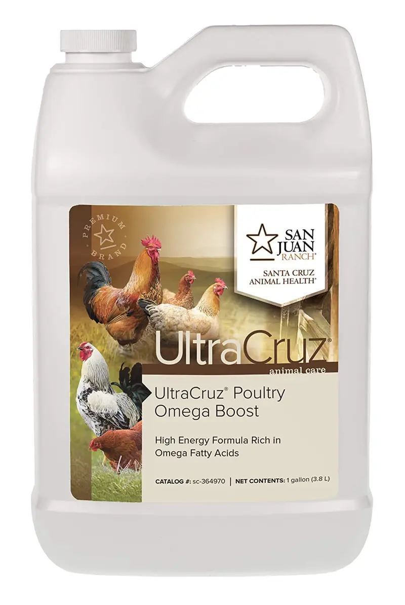 UltraCruz Omega Suplemento de potenciación de aves de corral de 1 galón (sc-364970)