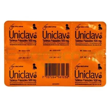 Uniclav 500 Mg Blister (5 Tabletas)