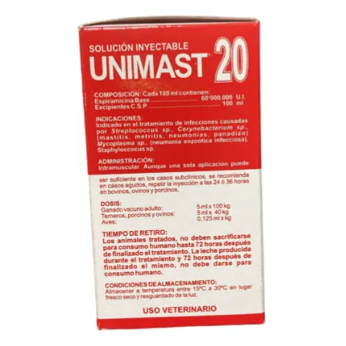 UNIMAST 20 X 25 CC