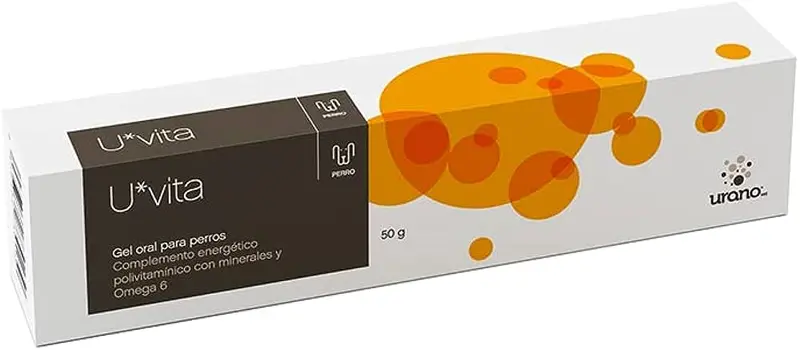 Uvita Gel Oral 50g – Suplemento Vitamínico Energético para Perros | Uranovet