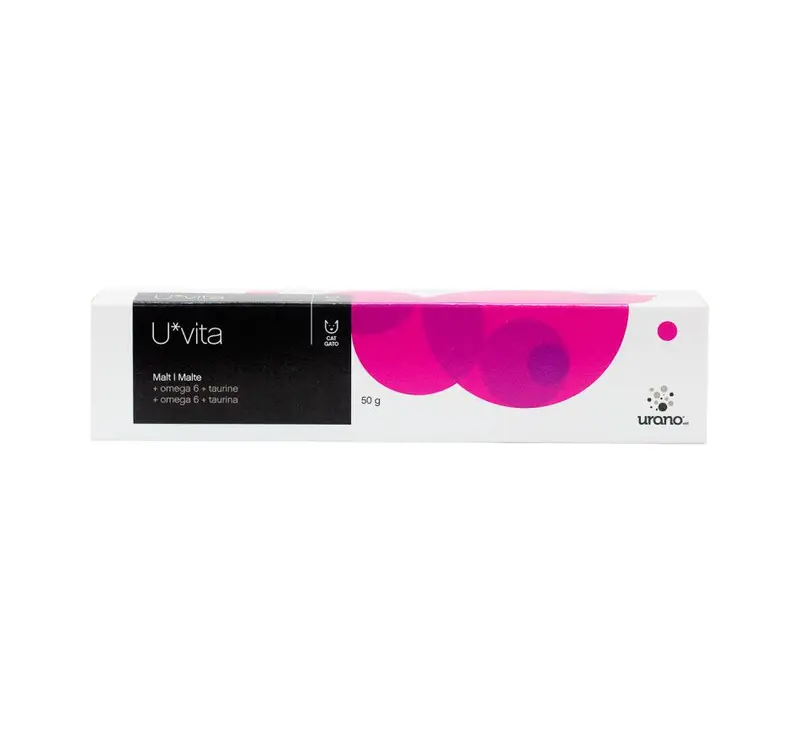 Uvita Malta 50g – Pasta Antibolas de Pelo para Gatos | Uranovet