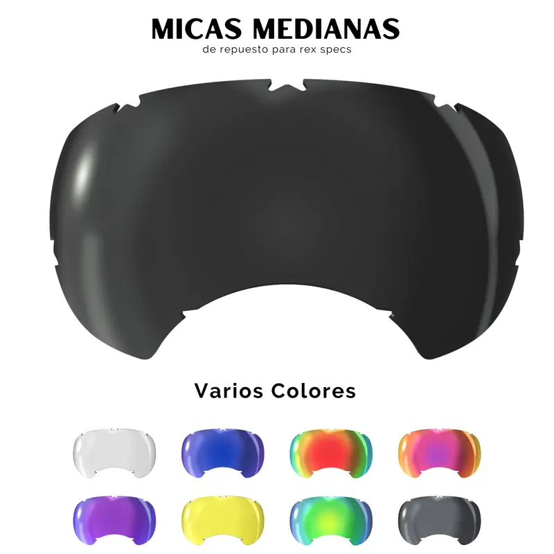 V2 Micas de Repuesto para Goggles V2 Medianos / Lentes de Protección Para Perros Rex Specs®