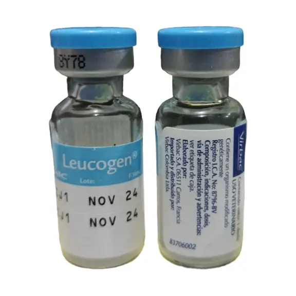 VACUNA LEUCEMIA GATOS(LEUCOGEN)