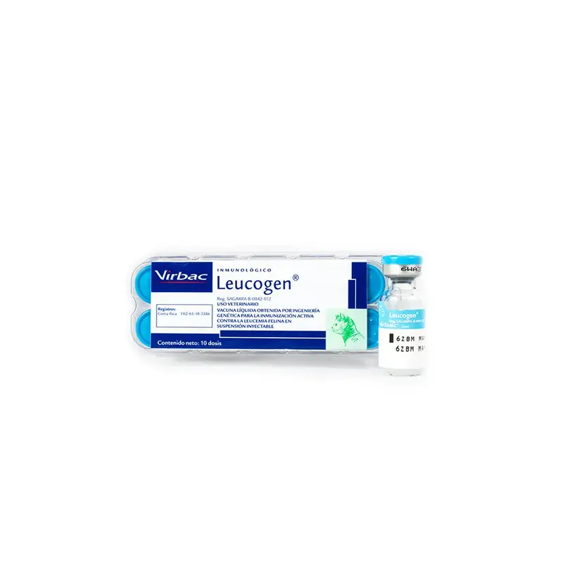Vacuna Leucogen VBC x 1 Dosis para Gatos Contra Leucemia