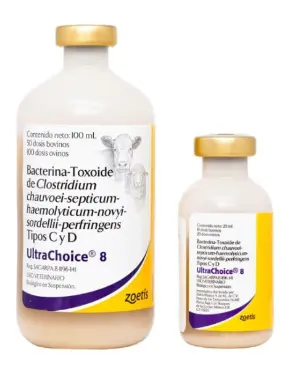 VACUNA ULTRACHOICE 8  (Vacuna triple Bovina)