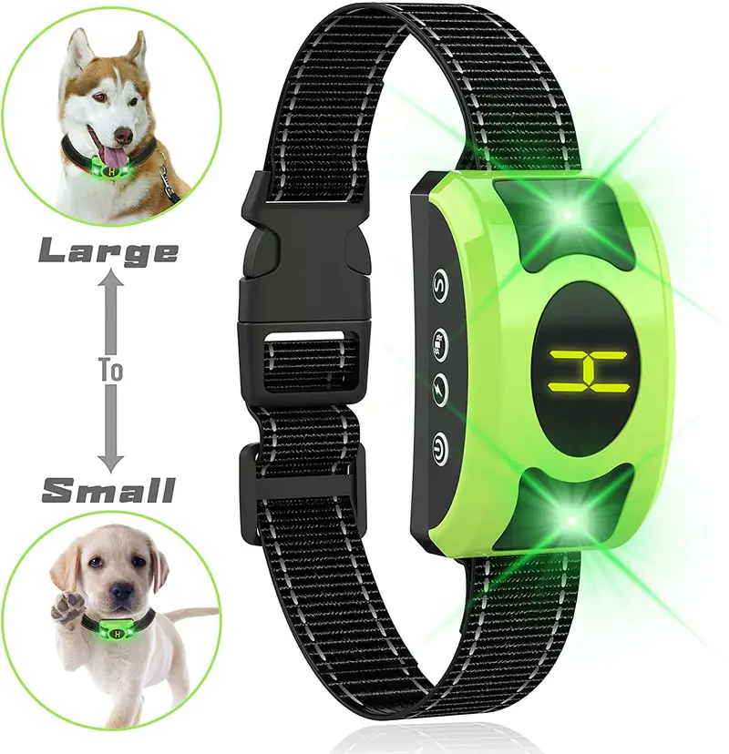 ValoinUS Dog Bark Collar Adjustable Sensitivity and Intensity Levels-Dual Anti-Barking Modes-Rechargeable/Rainproof -No Barking Control Dog Shock Collar for Small Medium Large Dog