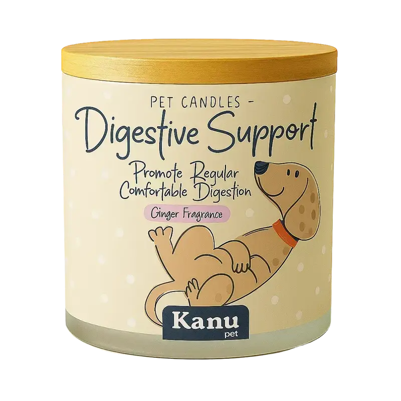 Vela Digestive Support Kanu Pet para Perros aroma Ginger