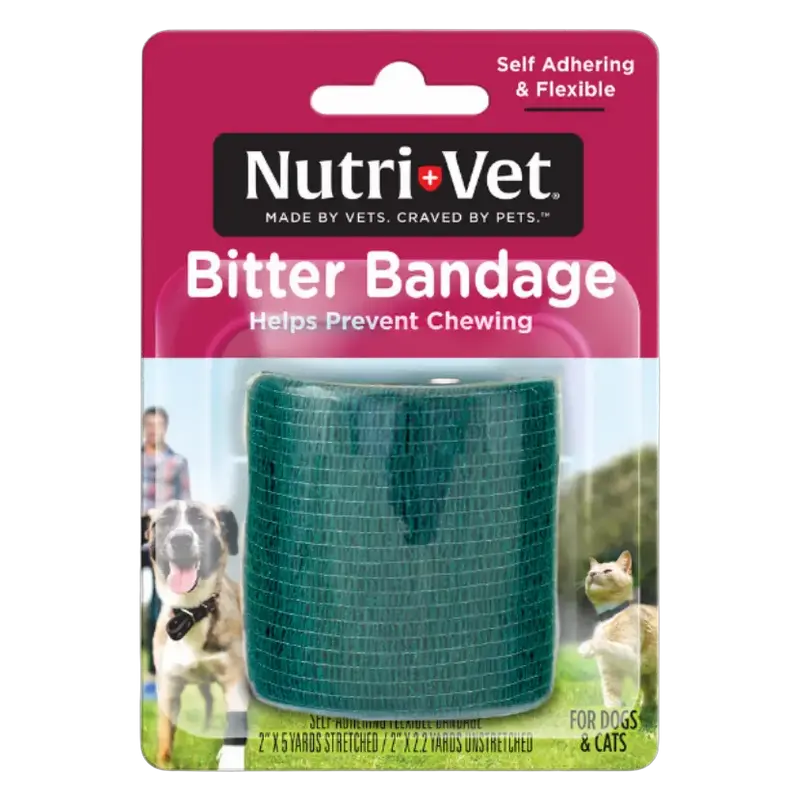 Vendaje para perros y gatos NutriVet 2Pulg.