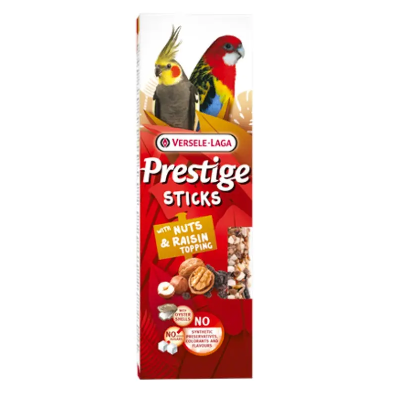 Versele-Laga Sticks para Loro Nueces y pasas 140gr 2ud