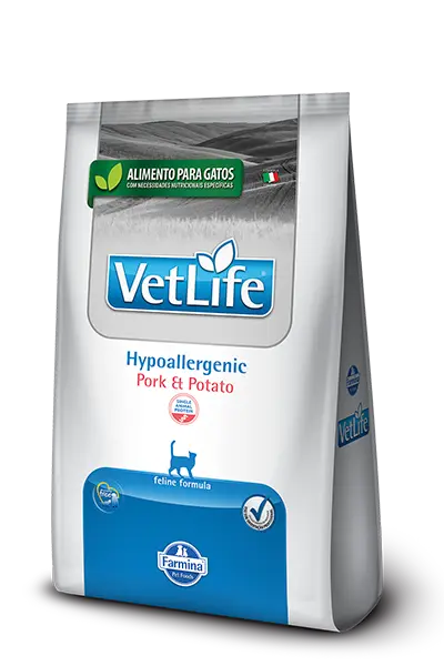 Vet Life Feline Hypoallergenic Cerdo 2 Kg