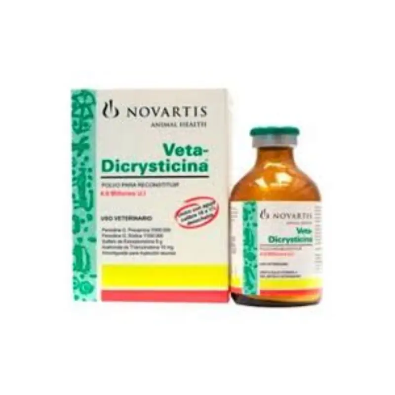 Vetadicrysticina Fco De 4 Millones Ui antibiotico para caballos