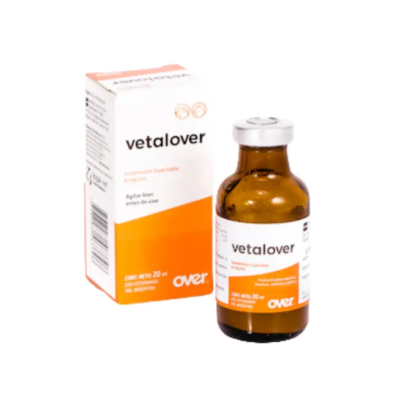 Vetalover Iny Fco x 20 Ml antiinflamatorio para caballos