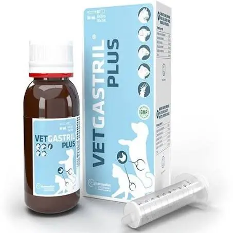 Vetgastril Plus – Suplemento Gástrico para Perros, Gatos y Hurones | Pharmadiet