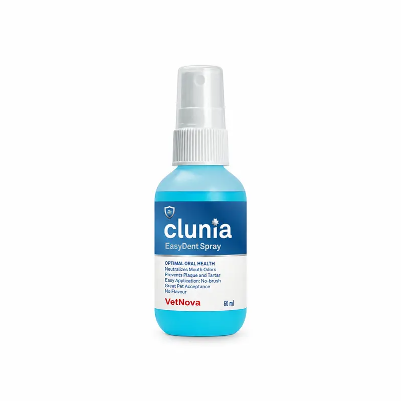Vetnova CLUNIA Easy Dent Spray Bucal para Perros y Gatos 60 ml