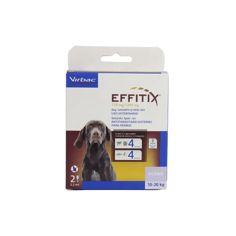 Virbac Effitix Perros 10-20 Kg