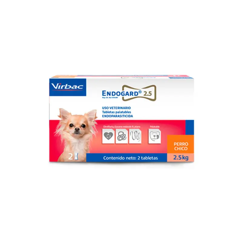 Virbac Endogard Perros 2.5 Kg 24 Tab