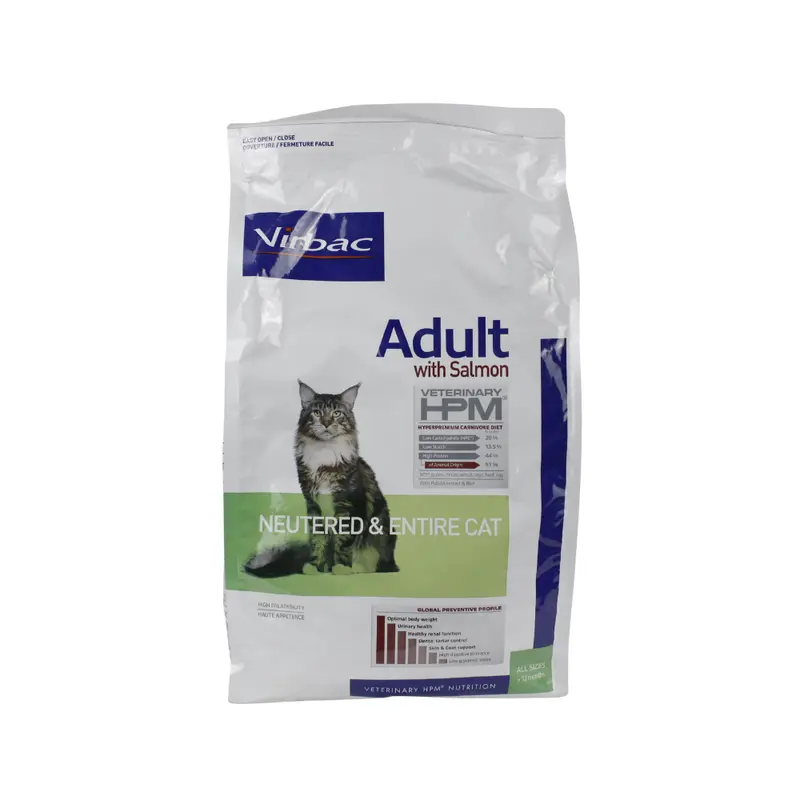 Virbac Hpm Adult Cat Salmon Neutered & Entire Cat 3 Kg