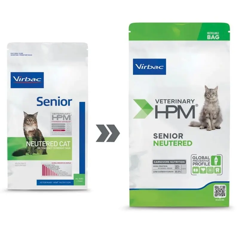 Virbac Hpm gato senior neutered