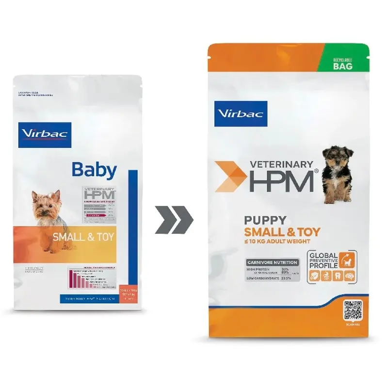 Virbac Hpm perro baby small & toy