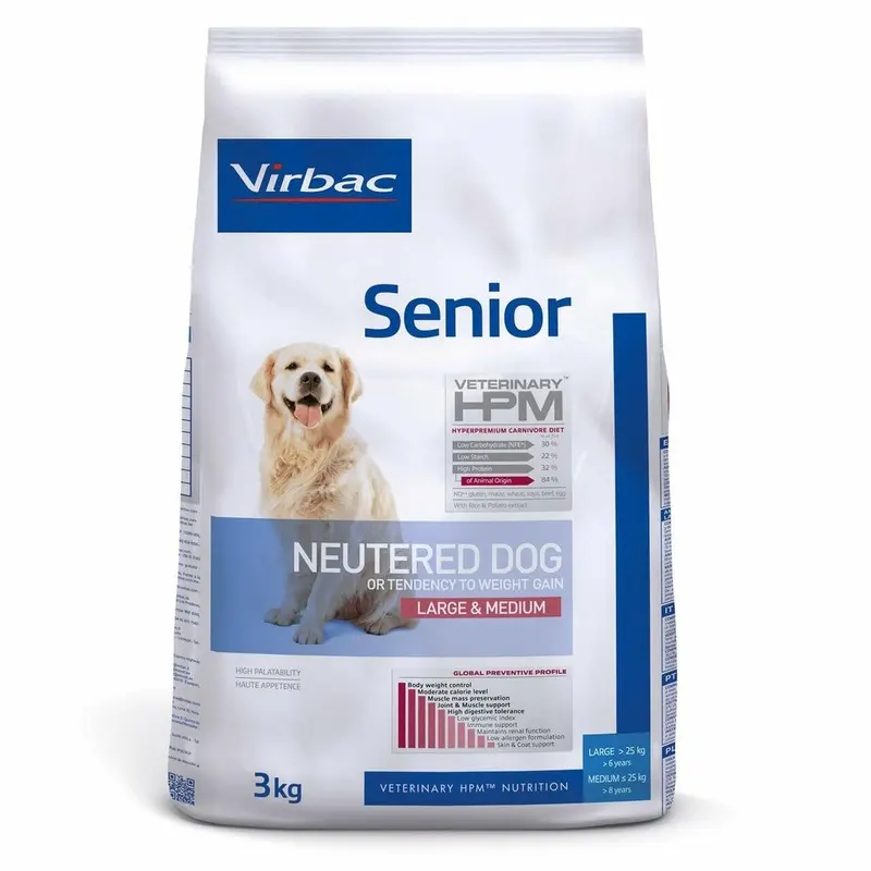 Virbac Hpm perro senior neutered large & medium
