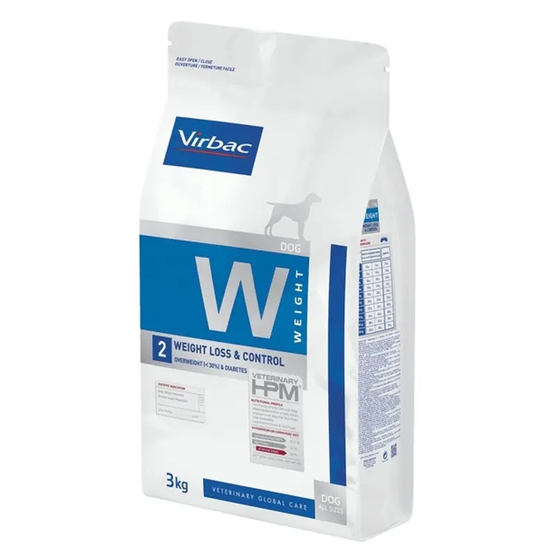 Virbac Hpm perro W2 Weight Loss & Control