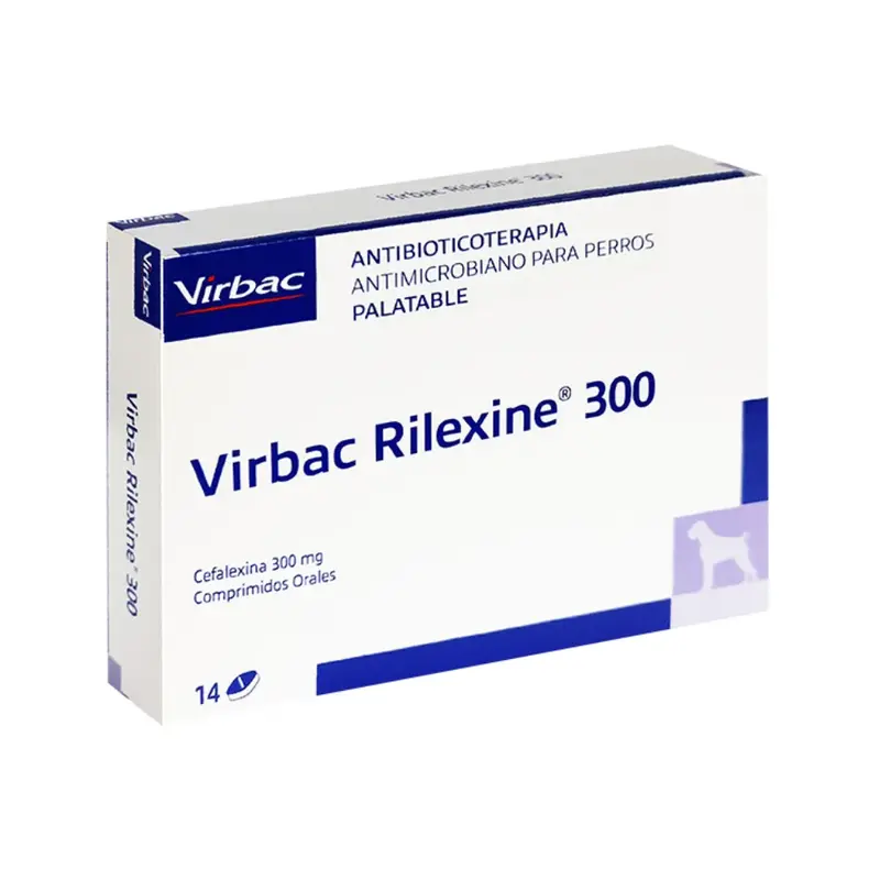 Virbac Rilexine 300 Mg 14 Comp