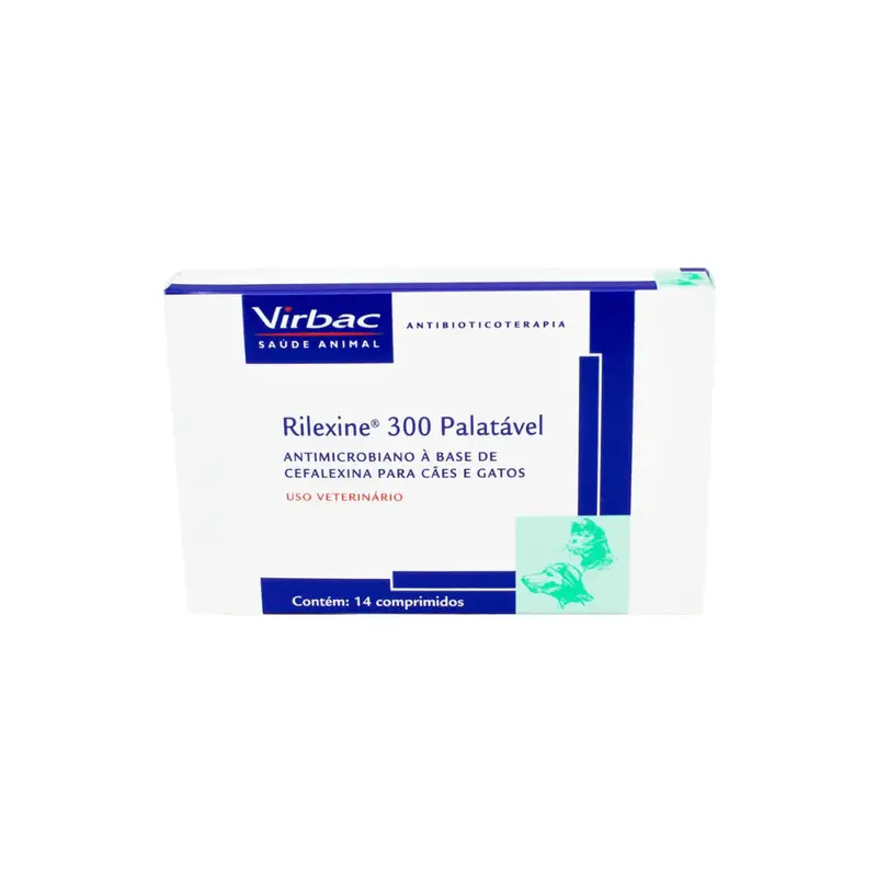 Virbac Rilexine 300Mg 14Tab