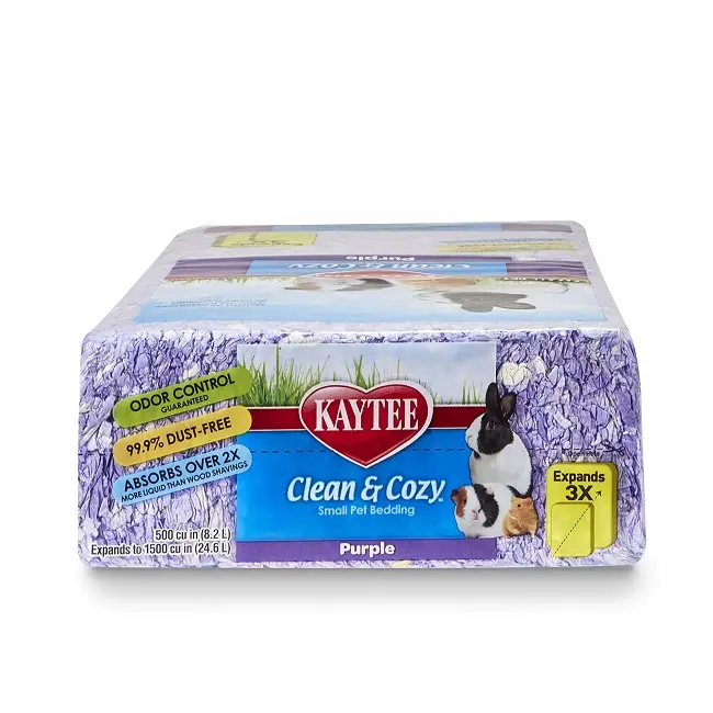 Viruta de Papel Morada Kaytee 500 Cu In.