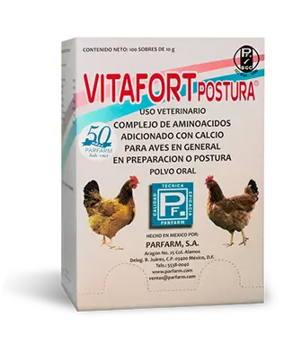 Vitafort Postura Polvo Oral 100 Sobres de 10 gr