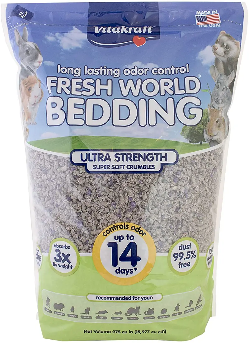 Vitakraft Fresh World - Ropa de cama para animales pequeños