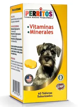 VITAMINAS Y MINERALS PERRITOS X 60 TABLETAS