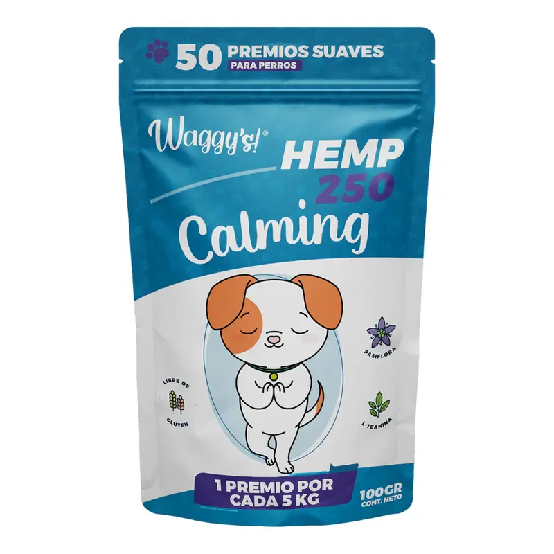 Waggys Hemp 250 Calming Perro