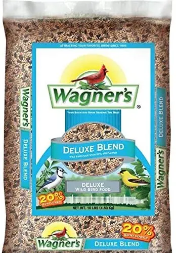 Wagner's 13008 Deluxe alimento para pájaros silvestres, bolsa de 10 libras