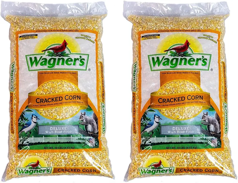 Wagner's 18542 maíz agrietado, bolsa de 10 libras, Bolsa de 4.54 kg, Versión original.