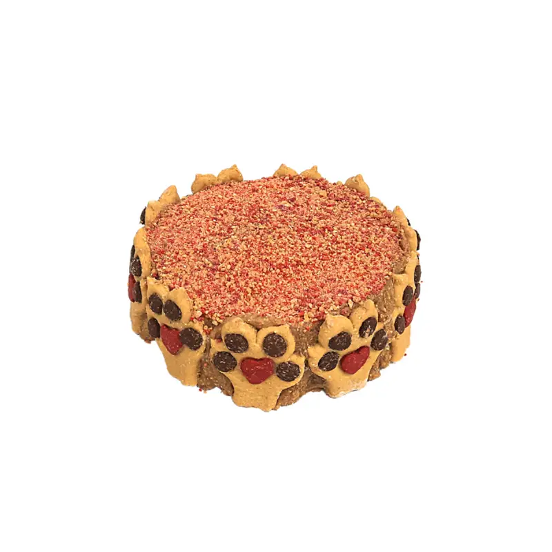 WANIYANPI Tarta Love de Pavo y Zanahoria para perros